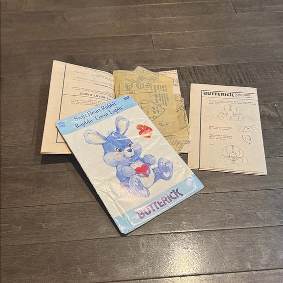 Butterick Swift Heart Rabbit Pattern - Picture 3 of 3